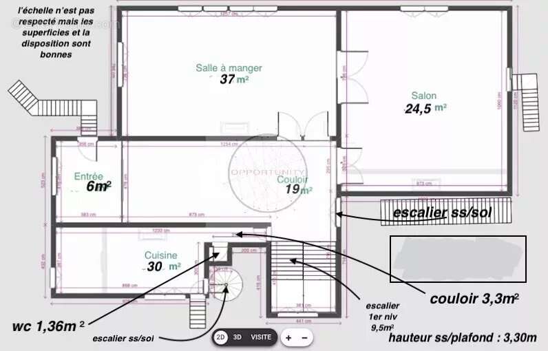 Propriete bourgeoise sur 1350 m² de terrain - photo 16
