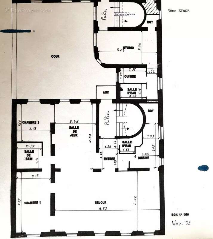 Appartement à PARIS-4E