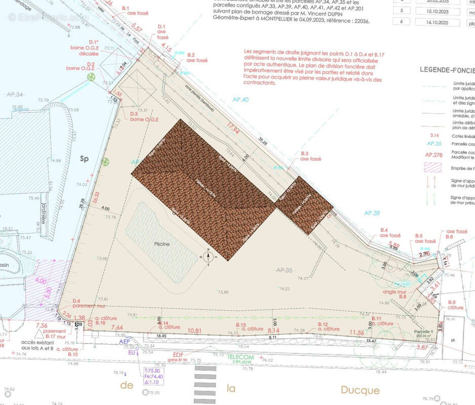 Terrain à PRADES-LE-LEZ