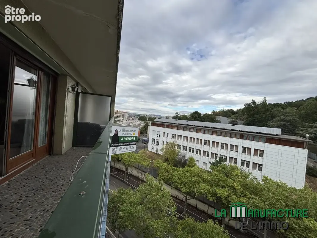 Saint etienne cours gustave nadaud - proche chavanelle - apartement t4 91,03m2 avec 2 grands balcons et cave - photo 4