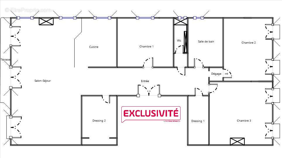 Appartement à MARSEILLE-6E
