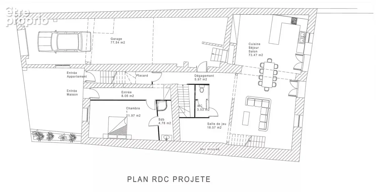 Maison de village - 171m² habitable - Jardin 895m² - Combles aménageables - photo 21