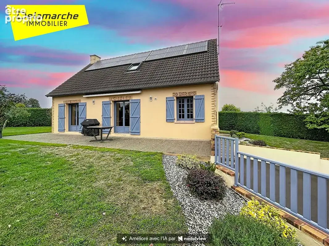 SAINT HILAIRE DU HARCOUET (50600) maison  sur sous-sol 5 pièces à vendre sur terrain d'env. 890m² - photo 1