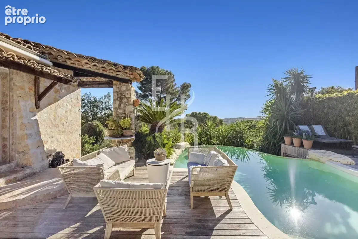 Authentique Villa Provençale avec Vue Mer – Mougins - photo 11