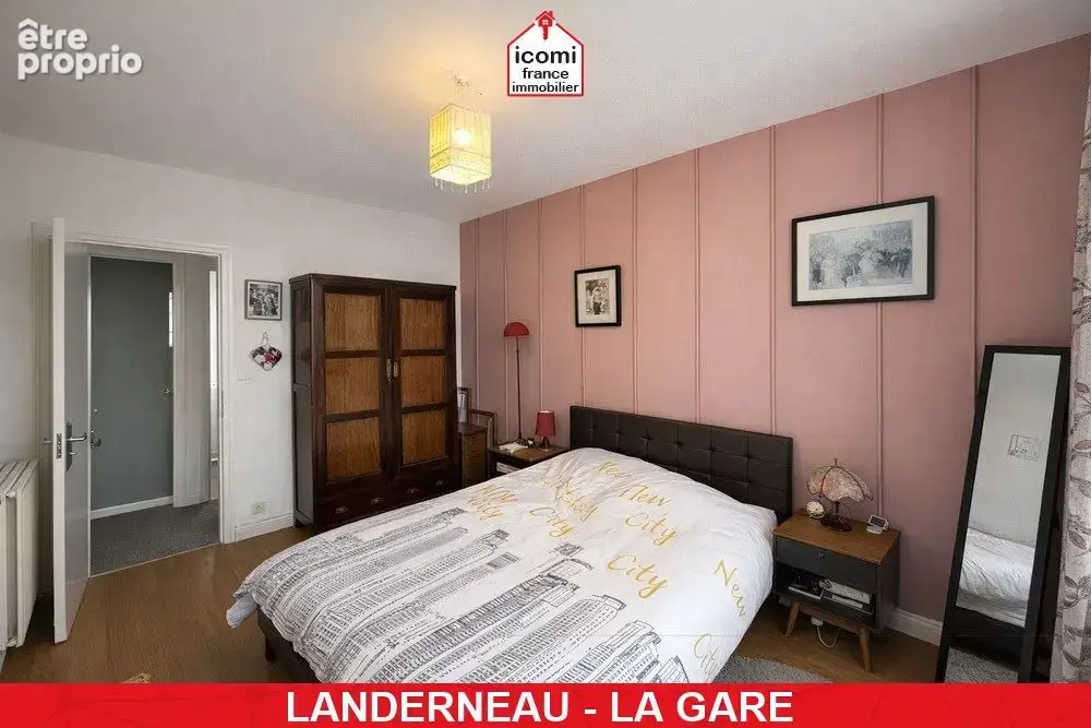 Landerneau - a vendre - appartement - t4 - 2 chambres - possible 3 - aucuns travaux - renovation recente - dpe d - photo 4