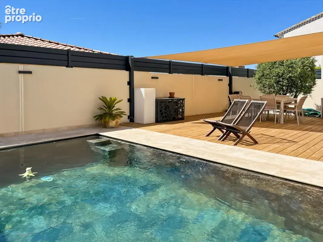 Vente maison récente à Marseillan avec superbe terrasse et piscine - photo 2
