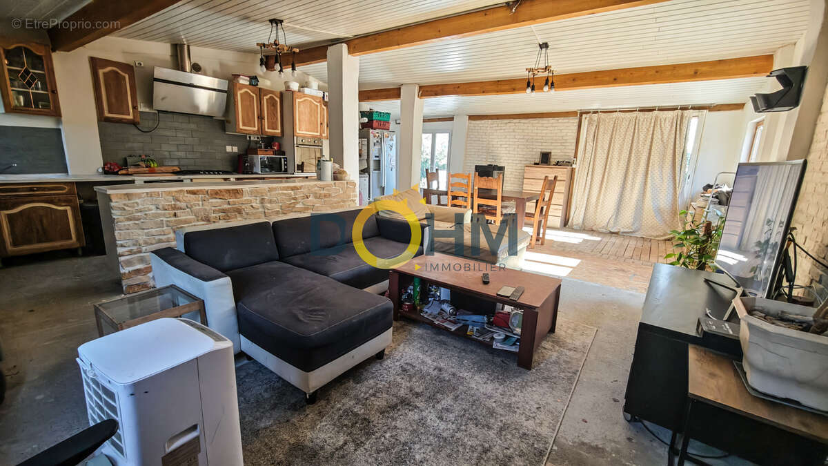Maison de 130 M2, 3 chambres, un chalet indépendant, un étang - photo 3
