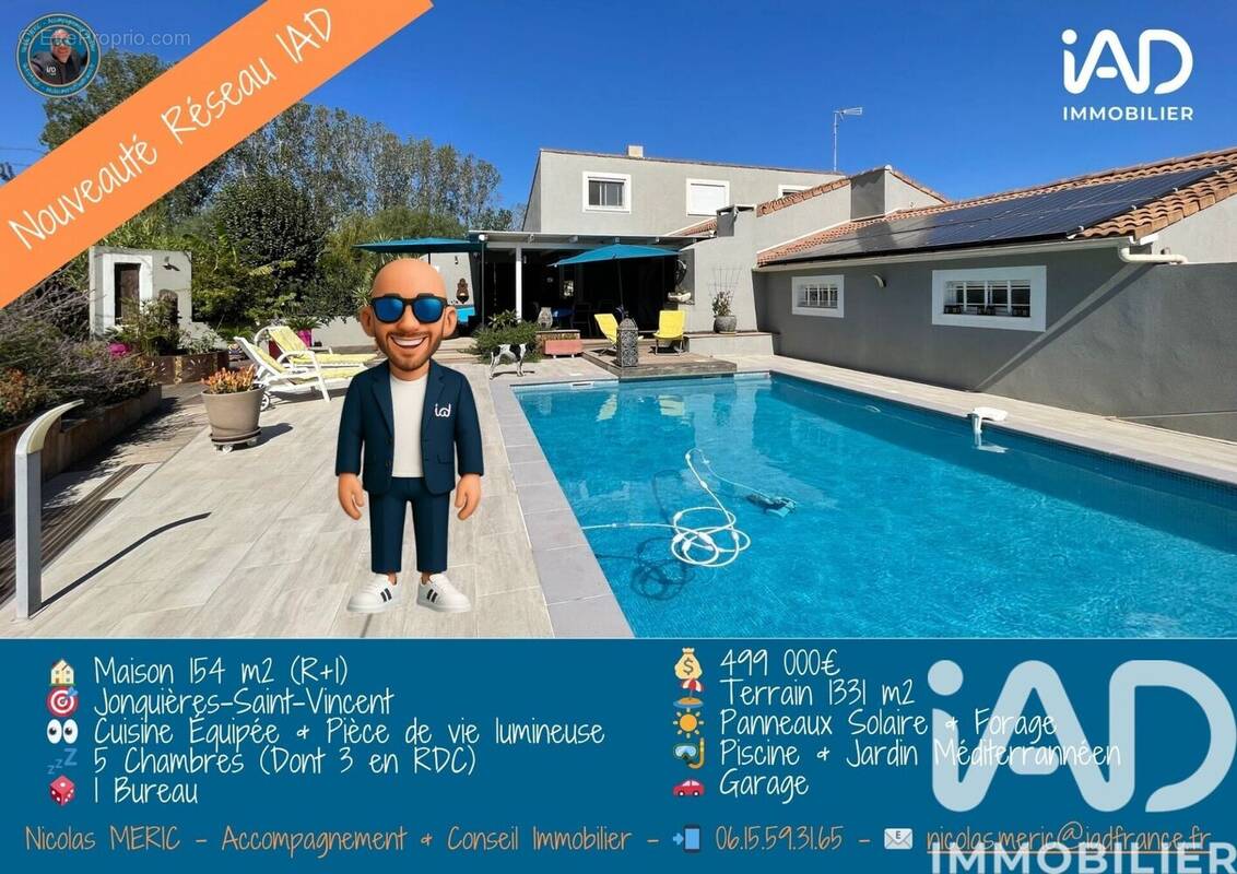 Photo 1 - Maison à JONQUIERES-SAINT-VINCENT