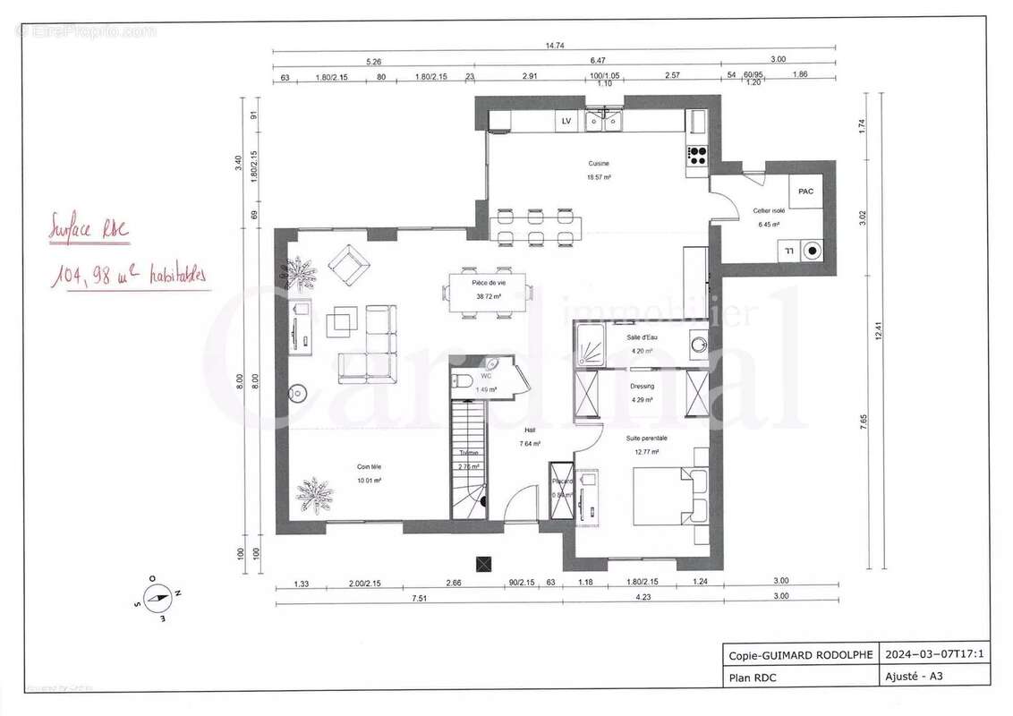 Terrain à NOISY-LE-ROI