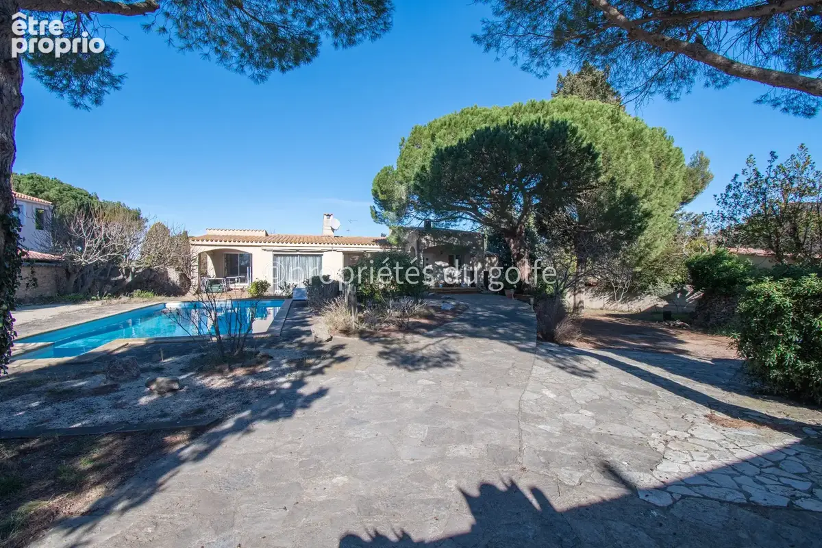 Sète, mont Saint Clair, villa de plain-pied avec piscine - photo 16