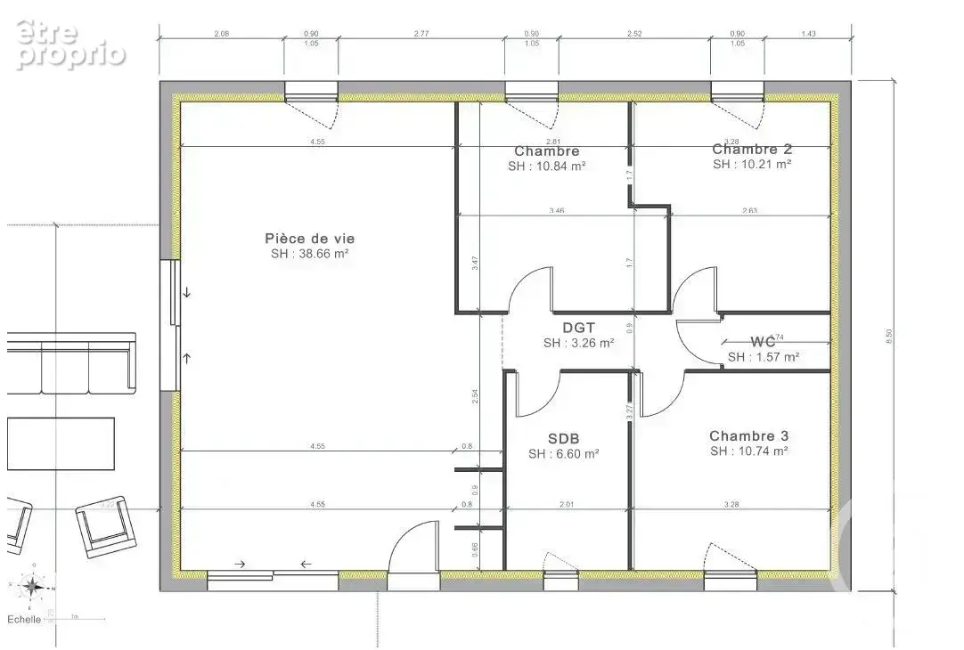Terrain 1 085 m² à vendre à Montmerle-Sur-Saone (01090) - photo 4
