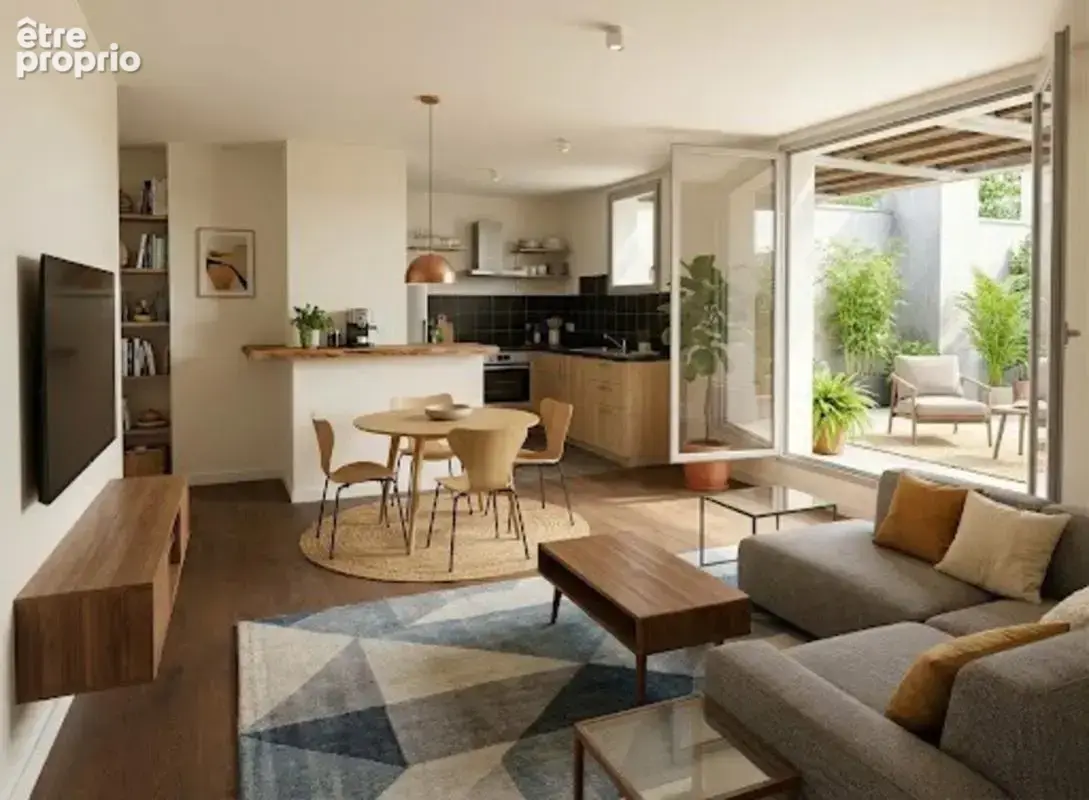 Exclusivité! Quartier Chartrons Appartement à vendre 3 pièces 76m2 dernier étage avec magnifique terrasse 50m2 BORDEAUX (33) - photo 3