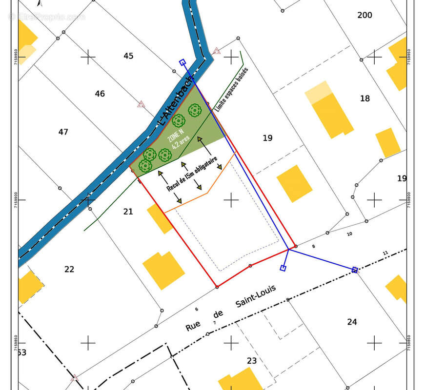 Terrain à WENTZWILLER