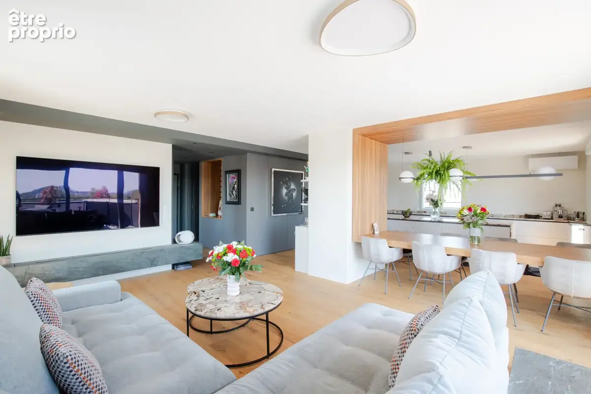 Nancy grand f5 dans residence de standing + terrasse 122m2 + garage double + parking - photo 2