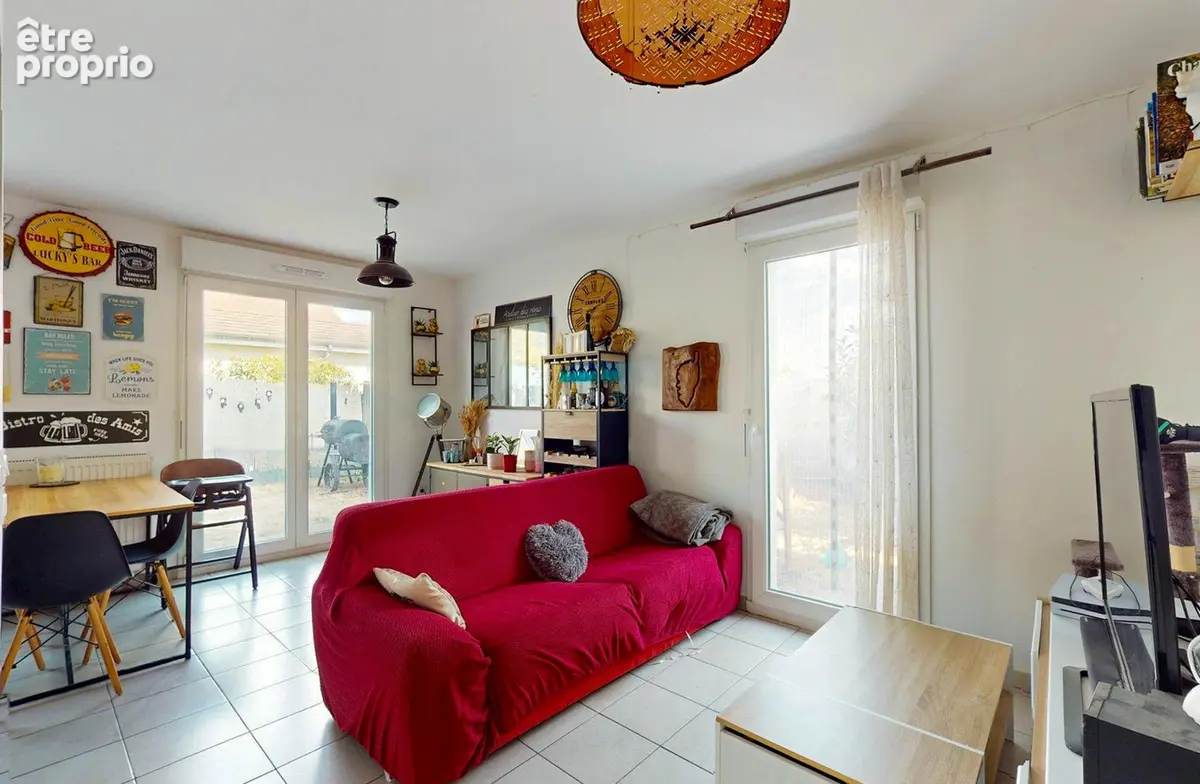Appartement duplex 3 pieces 2 chambres avec jardin - photo 2