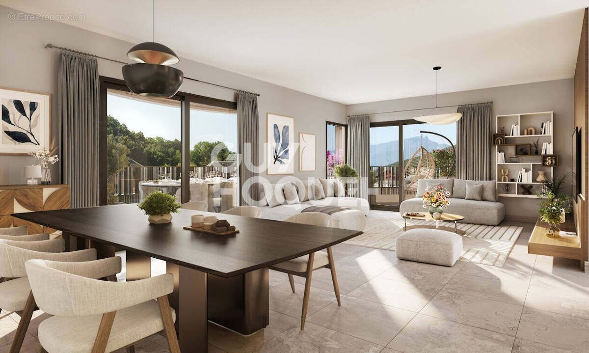 Appartement à GRESY-SUR-AIX