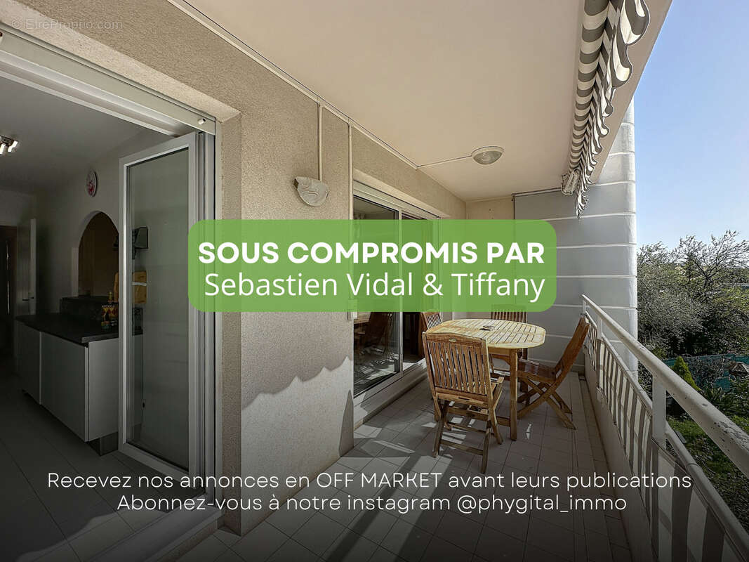 Appartement à SAINT-LAURENT-DU-VAR