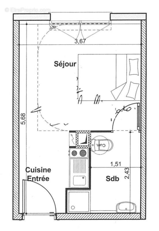 Appartement à RODILHAN