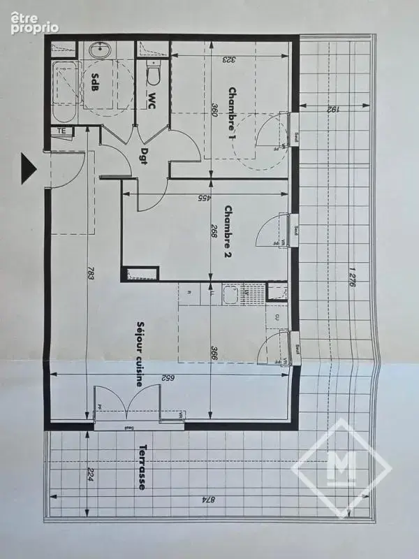 À découvrir sans tarder ! Superbe T3 coup de cœur en dernier étage avec terrasse de 40 m² – Château-Gombert - photo 21
