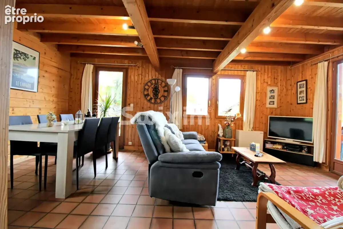 Prémanon – chalet individuel de 127,6 m² – appartement indépendant – proche commodités - photo 7