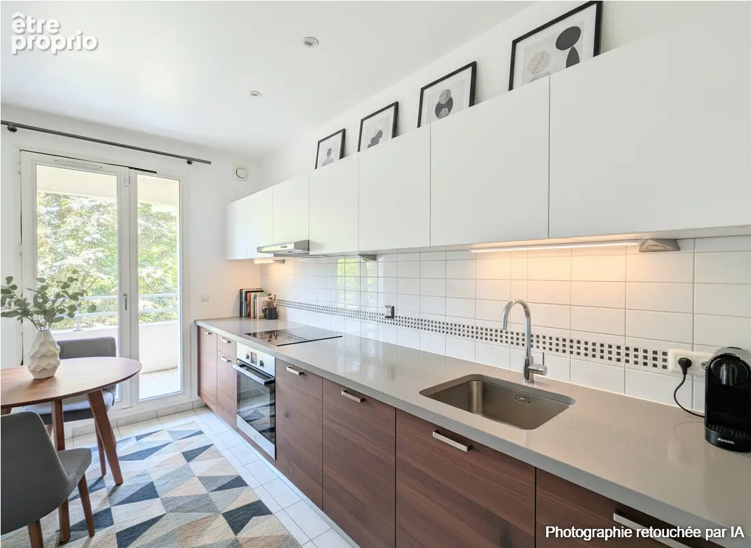 T3 lumineux - Grand Balcon & Vue Jardin - Asnières - photo 12
