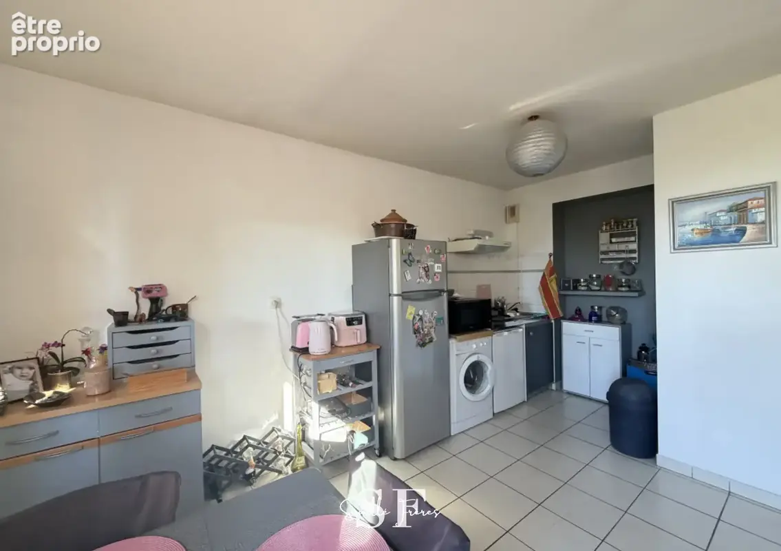 Agen - appartement t2 vendu loue avec terrasse et parking - photo 4