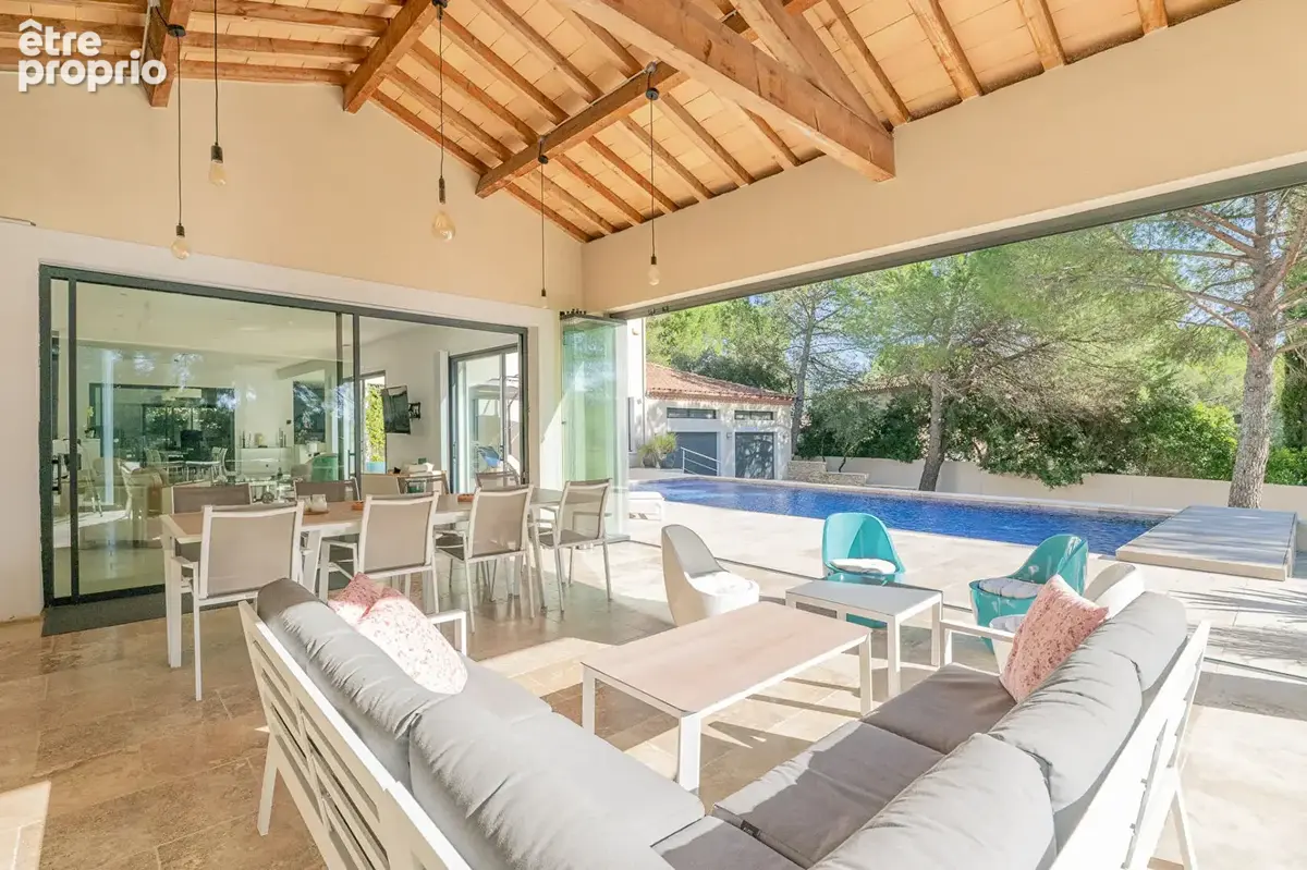 À 20 min de nîmes  elegante villa contemporaine, piscine à débordement et t2 indépendant - photo 7