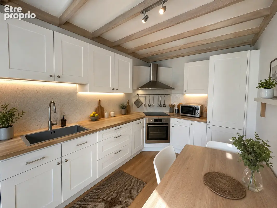 Terrenoire appartement f5 avec balcon et parking - photo 14