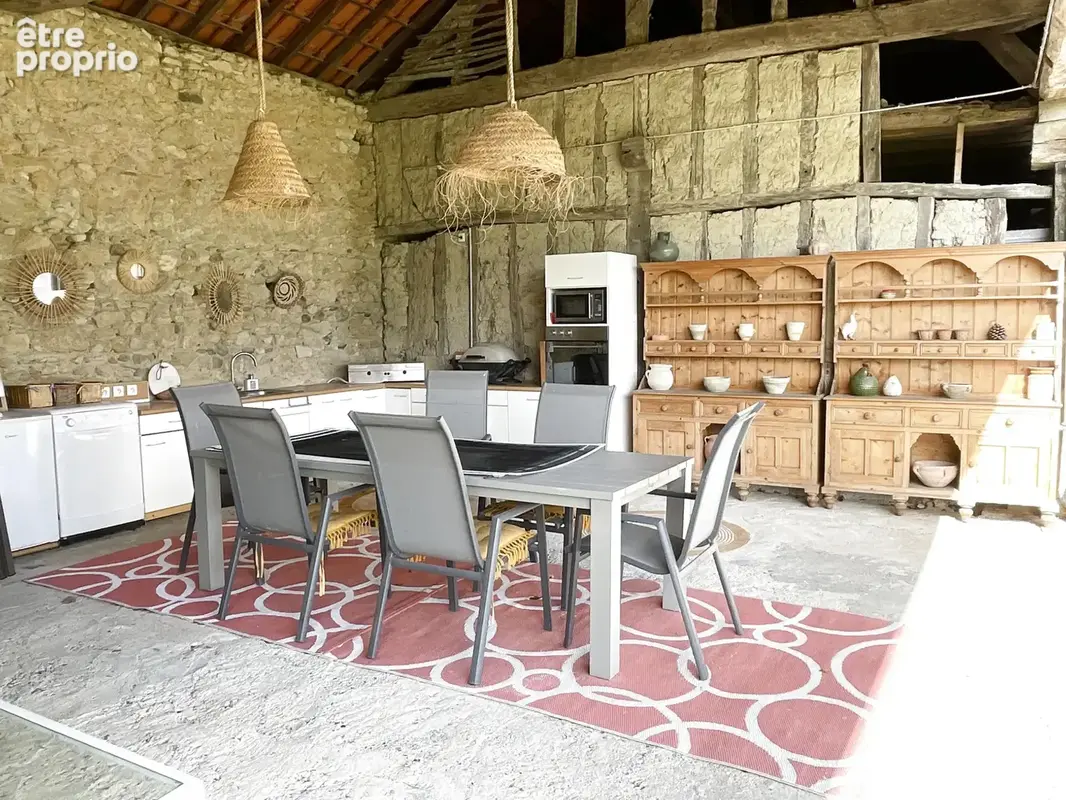 Maison de caractère 3 chambres avec piscine chauffée, jacuzzi et vue Pyrénées - photo 12