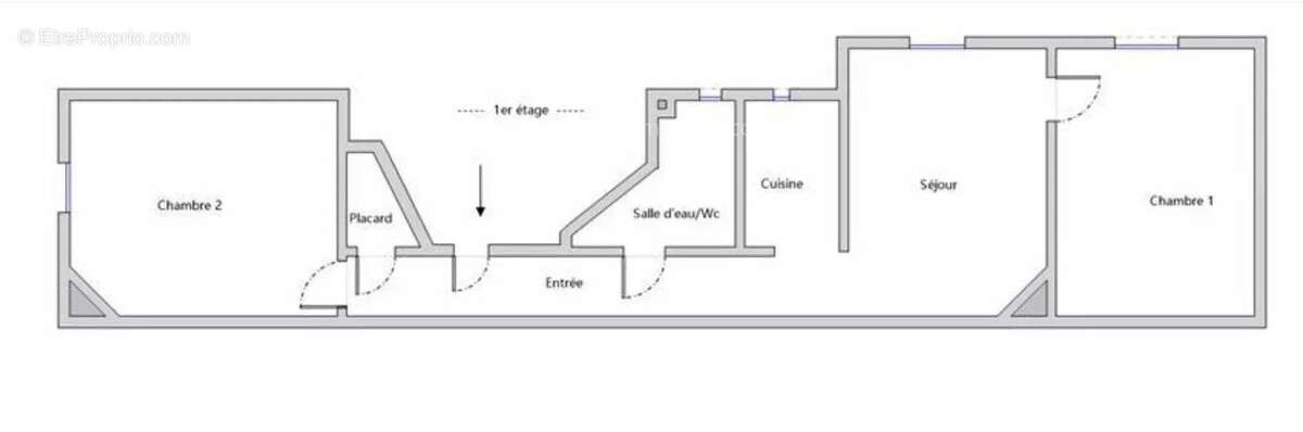 Appartement à PARIS-19E