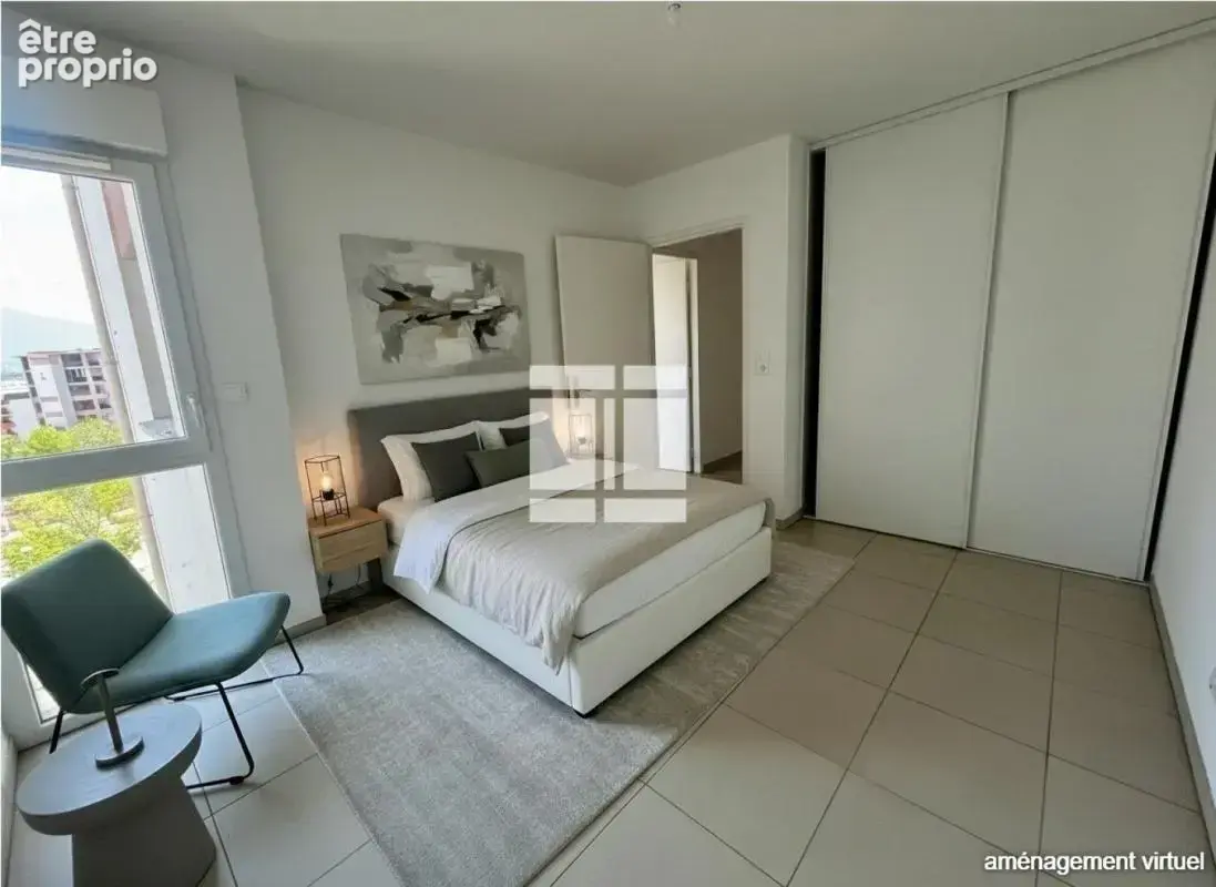 F4 de 80 m² avec terrasse, climatisation, 2 parkings privatifs, étage élevé - photo 5