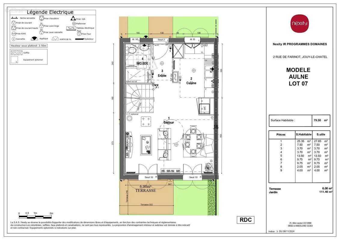 Maison à JOUY-LE-CHATEL