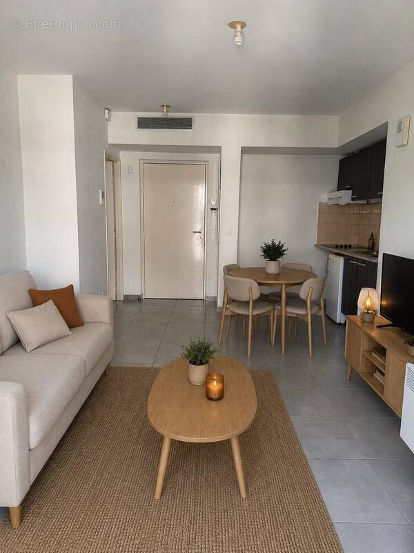 Séjour Cuisine - Appartement à MONTPELLIER