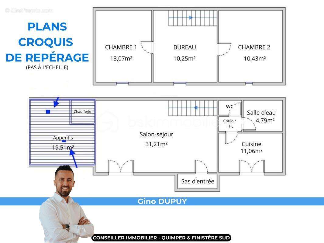 Maison 4 pièces 85 m² à La Forêt-Fouesnant - photo 19