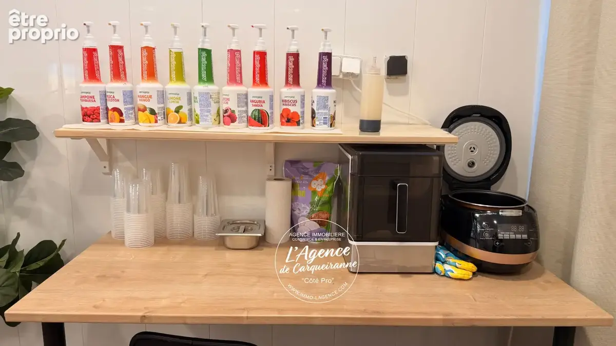 A vendre fonds de commerce bubble tea local 23 m2 entierement renove autres activites possible sauf restauration hyeres - photo 5
