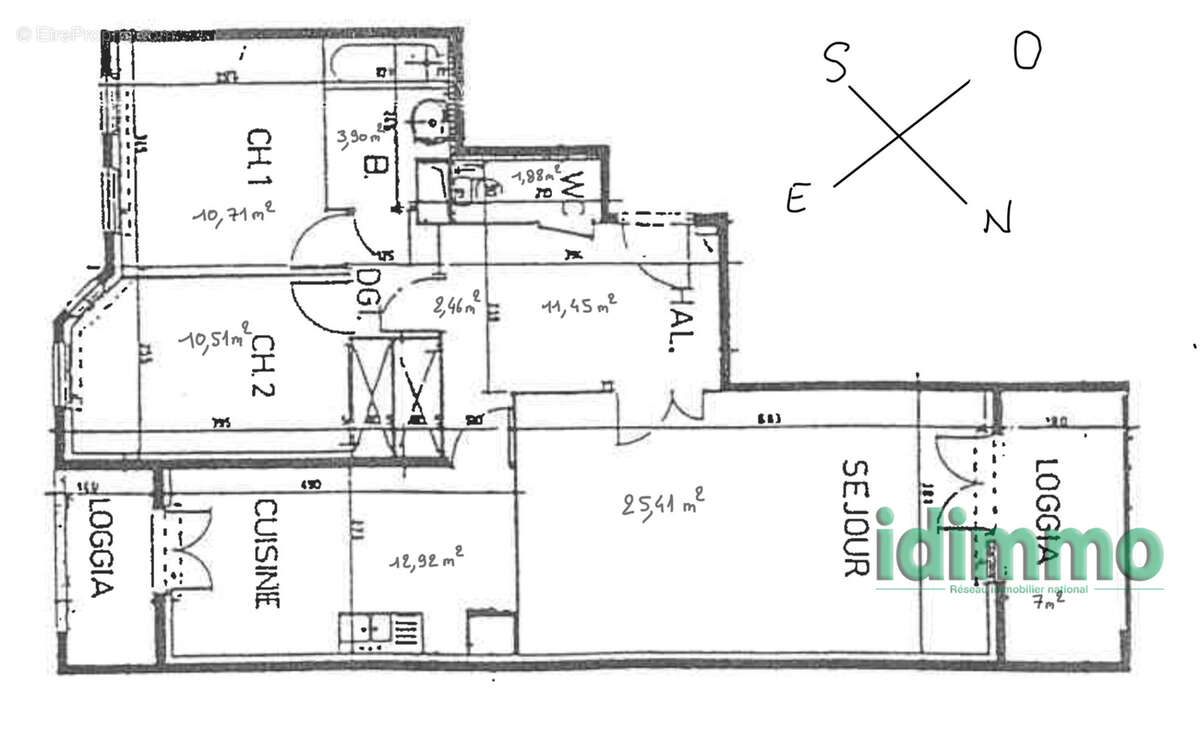 Appartement à LYON-3E