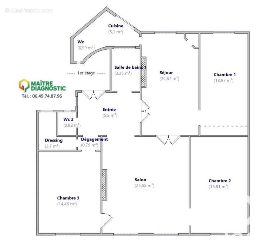 Appartement à PARIS-10E