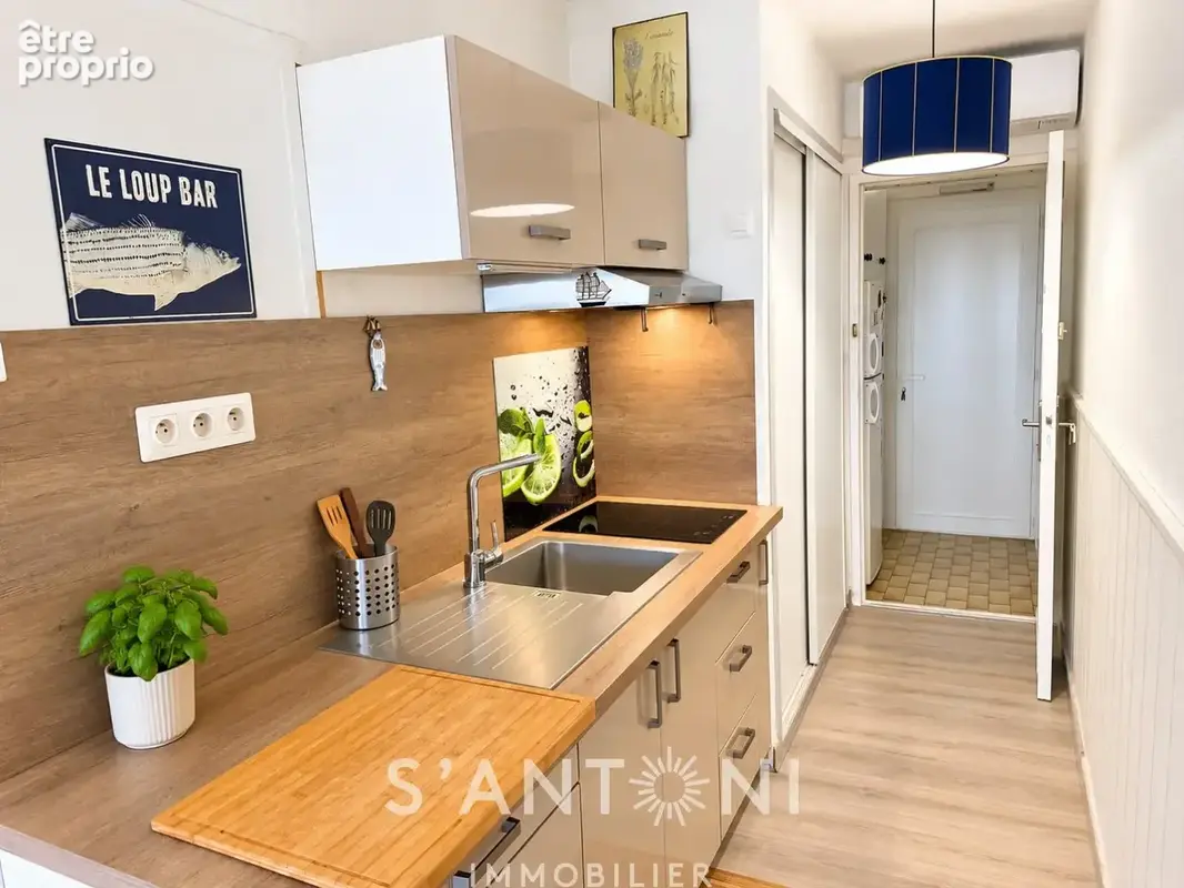 Le grau d'agde  studio rénové de 27 m² avec vue sur l'hérault  exposition sud-est - photo 4