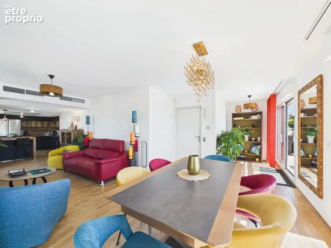 Juan les pins tanit penthouse piscine - photo 3