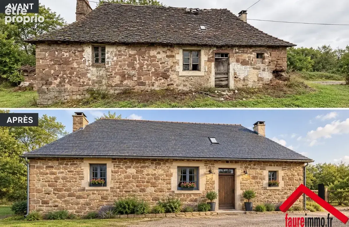 Corps de ferme à rosé, Juillac en Corrèze - photo 3