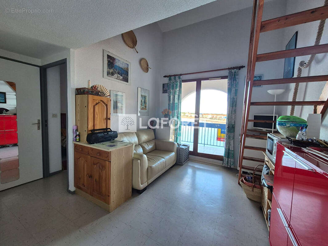 Appartement Le Barcarès 3 pièces 30 m2 - vue dégagée - photo 8