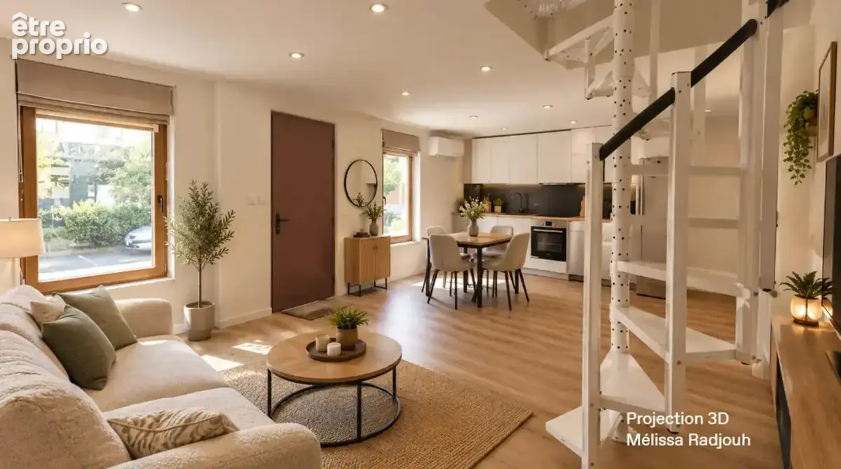 T4 pièces de 67 m², absence : jardin, parking &balcon - photo 3