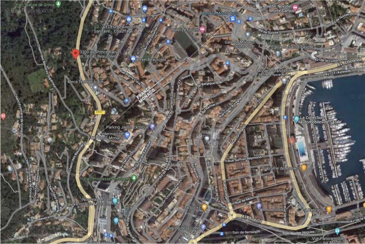 Appartement à BEAUSOLEIL