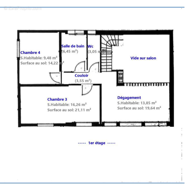 Maison avec grand terrain plat de 2000 m2 - photo 17