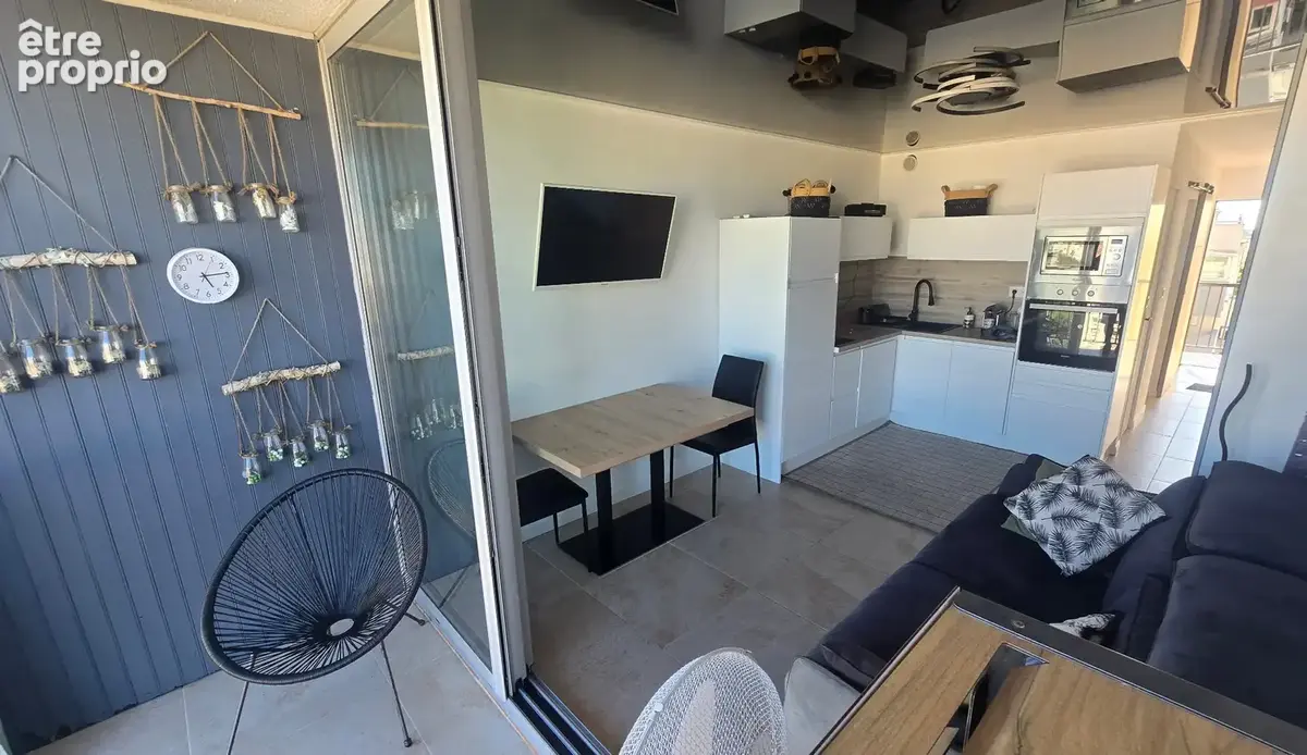 Viager libre – cap d’agde (34)– t2, balcon avec vue dégagée jusqu’au port et la mer - photo 4