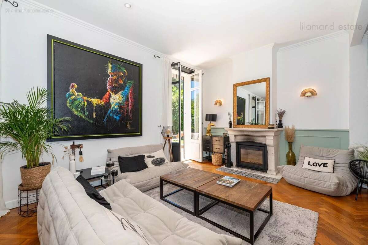 Le cannet - limite cannes - grande maison familiale renovee avec piscine - photo 4