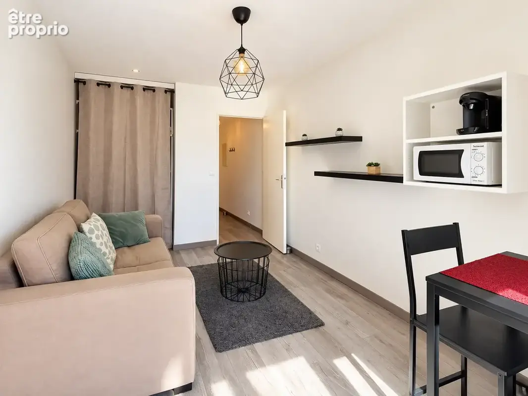 Studio lumineux 21 m2 avec balcon, parking et cave   Proche Faculté - photo 4