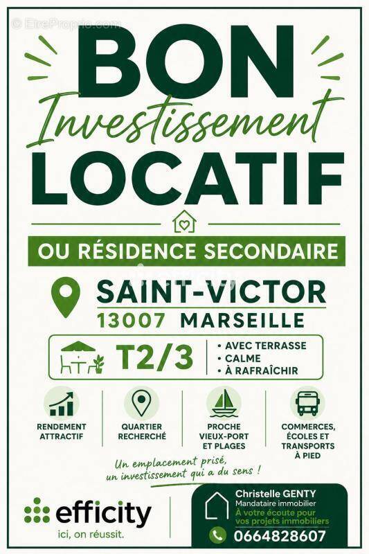 Appartement à MARSEILLE-7E