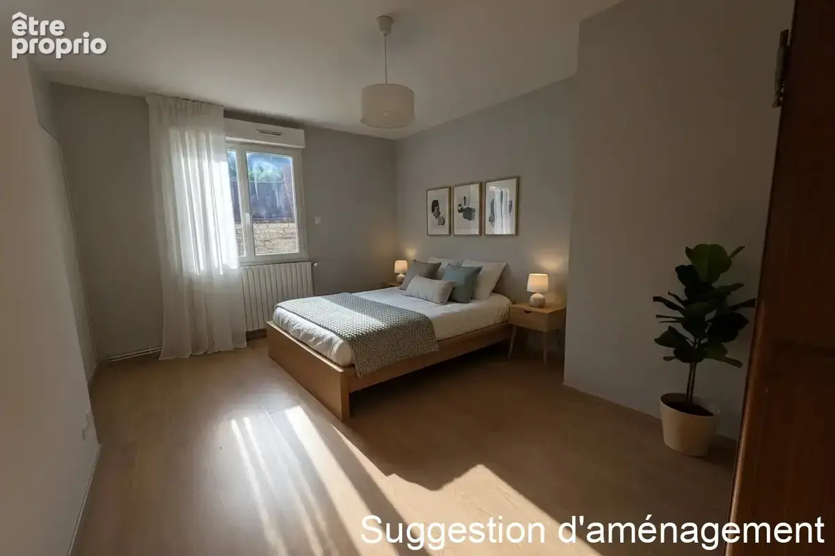 Maison de village en pierre   86 m2   Impasse au calme, cour et terrasse - photo 14