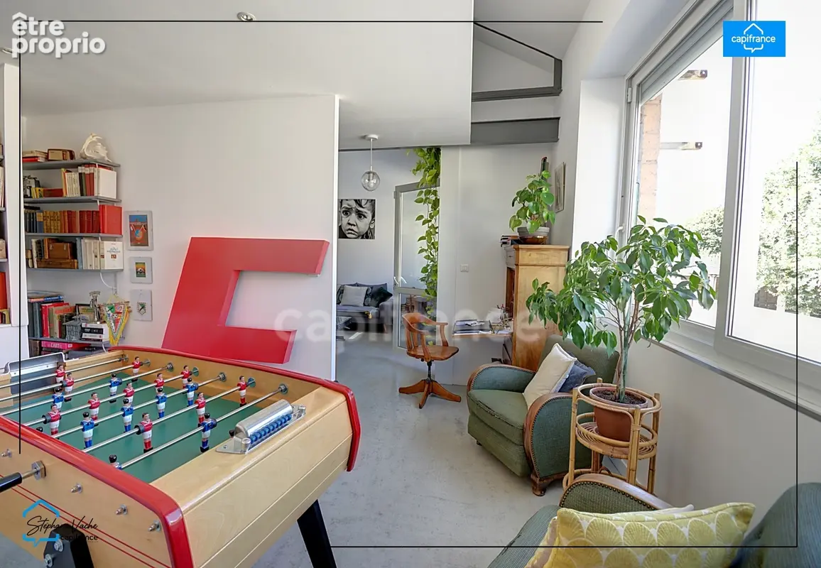 – Maison de ville atypique esprit loft avec garage,  Bas Cours Fauriel - photo 3